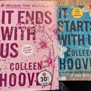 It ends with us and it starts with us by Colleen Hoover